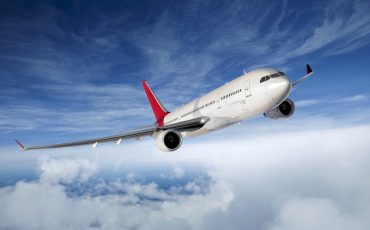 Air Vehicle, Commercial Airplane, Flying, Clouds
