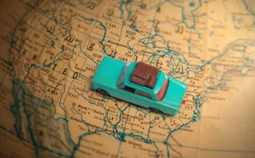 Globetrotting toy car vacation